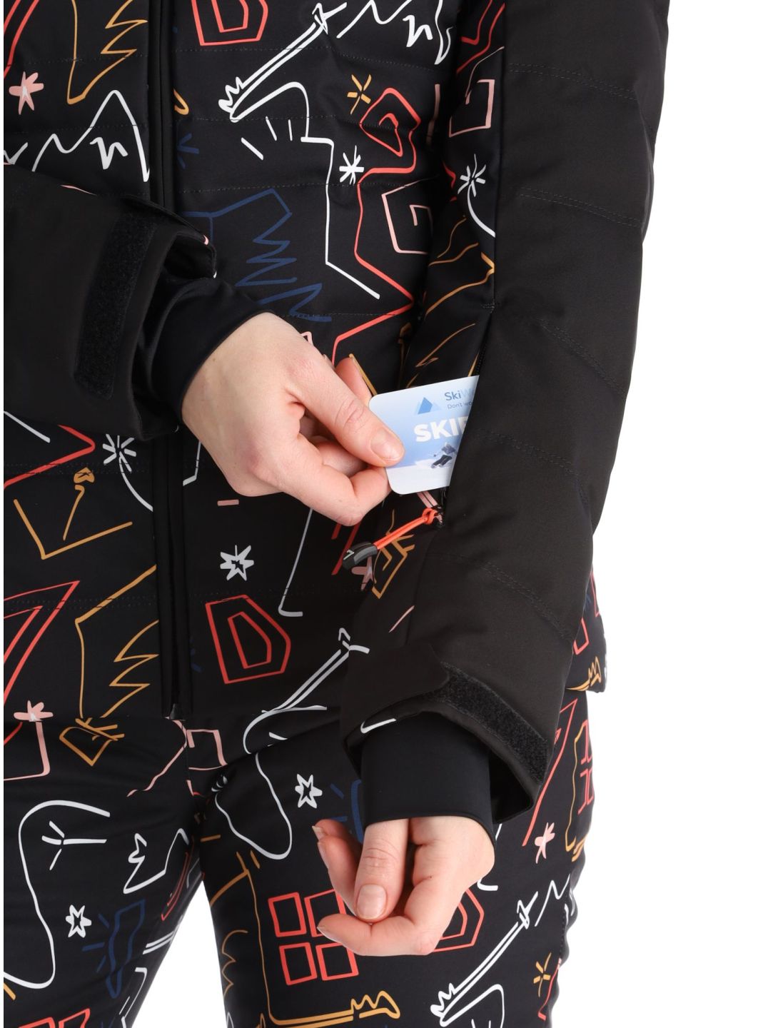 Traqui Print ski-jas dames
