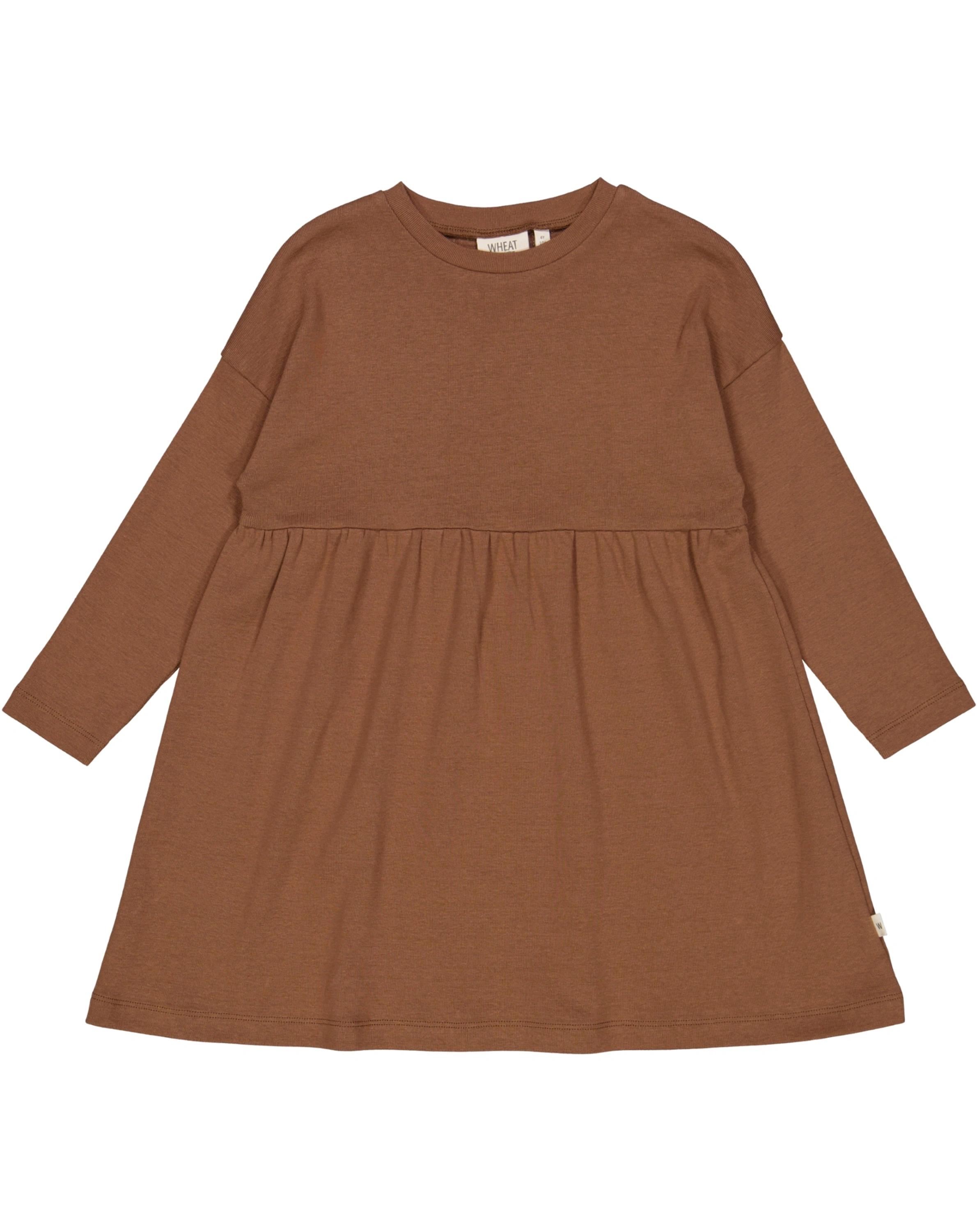 Langarm-Kleid EMMY in dry clay