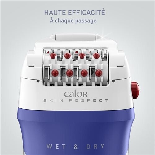 Epilateur électrique Calor Skin Respect 100 % étanche EP8064C0