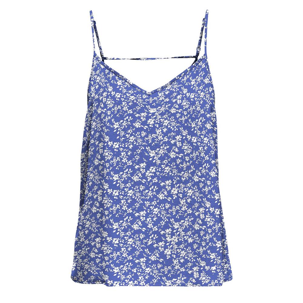 Only Top Bleu/Blanc à Motifs Femme Only Nova Life Paris