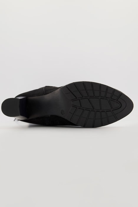 Overknee-Stiefel, XXL-Schaft, Reißverschluss, Weite H