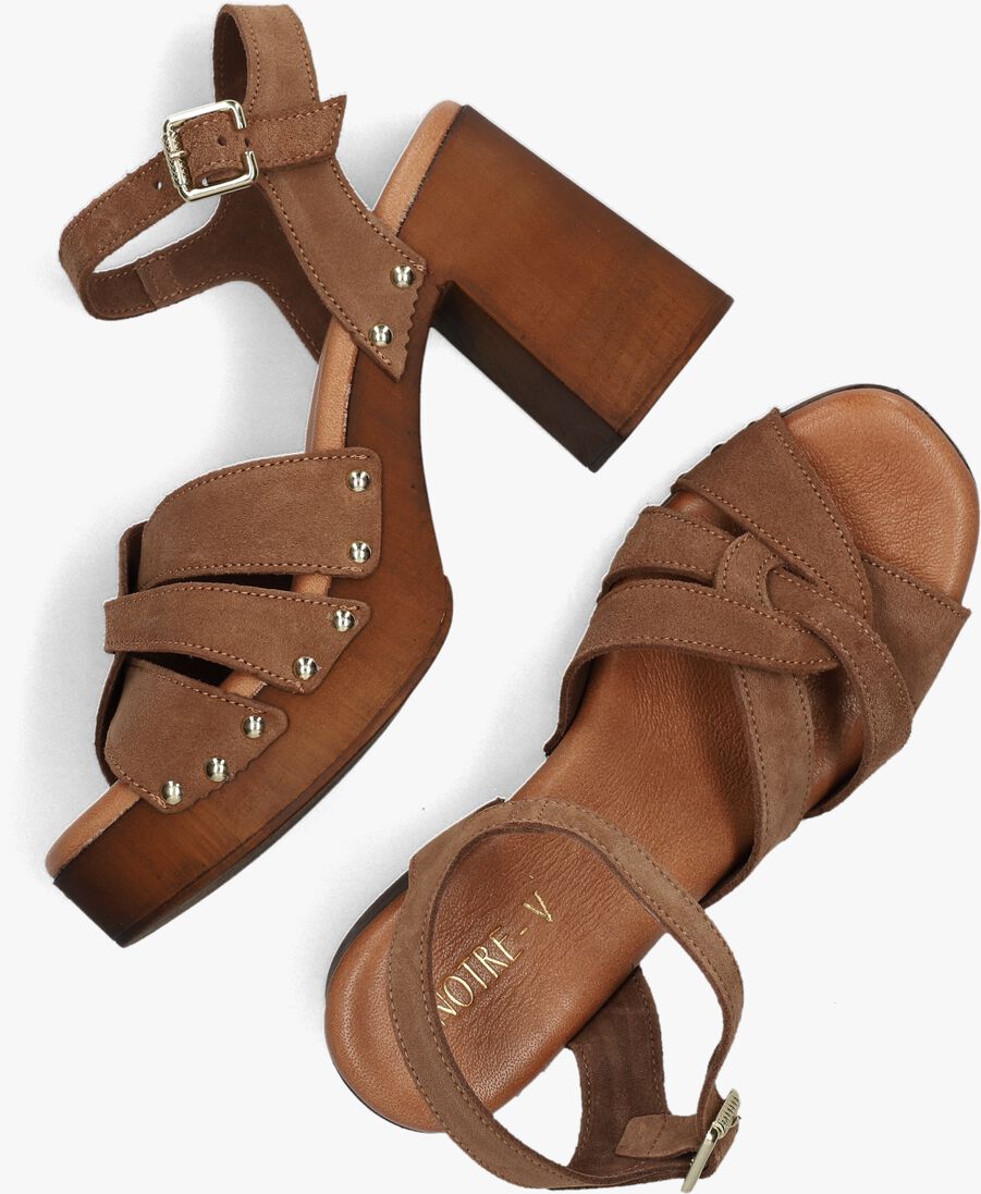 NOTRE-V bruine notre-v sandalen 8509