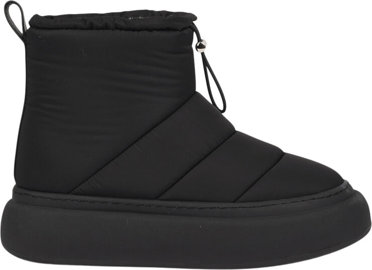 Lovelies NIMIS - NYLON BOOTS W/SHEARLING Black