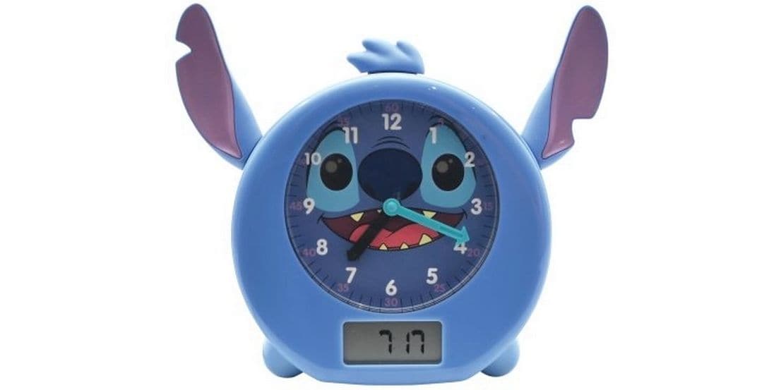 Lexibook Mein pädagogischer Nachtbegleiter Stitch Interaktiver Disney Wecker