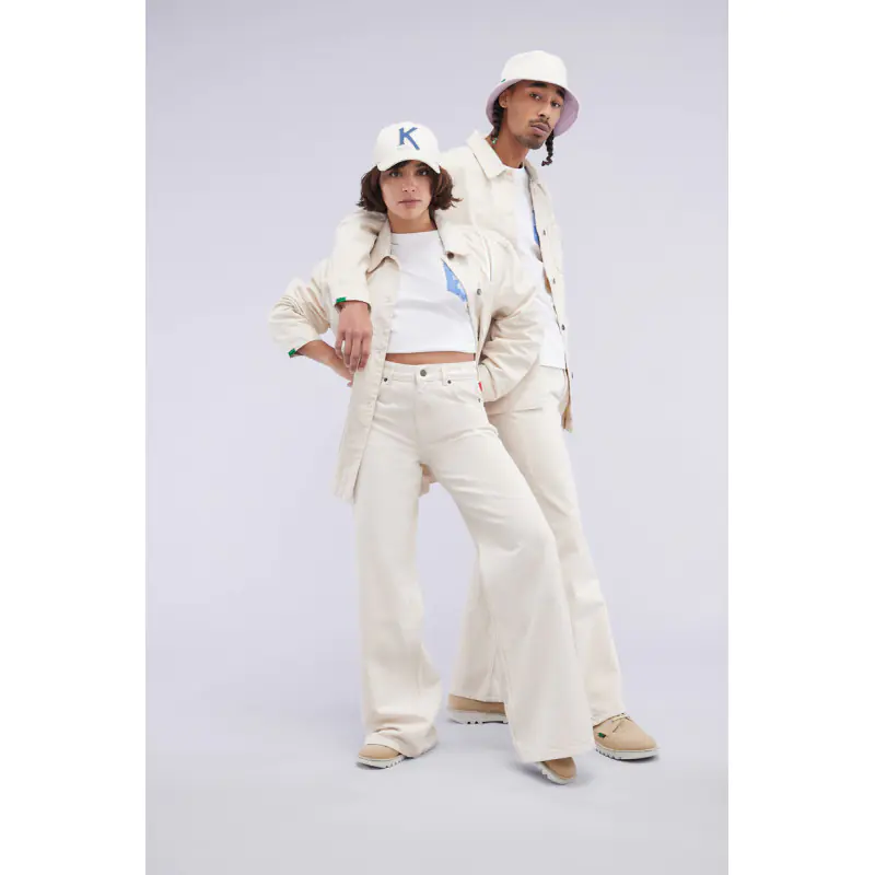 ORGANIC KICK JACKET CRÈME VESTE Coton biologique No Gender