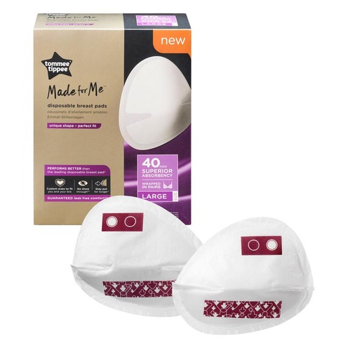 Coussinets d'Allaitement Jetables x40 Taille L - TOMMEE TIPPEE