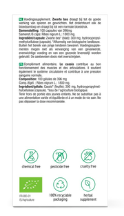 Purasana Biologische Zwarte Bes Capsules 100VCP