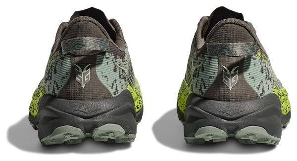 Chaussures Trail Hoka Speedgoat 6 GTX Gris/Vert Homme