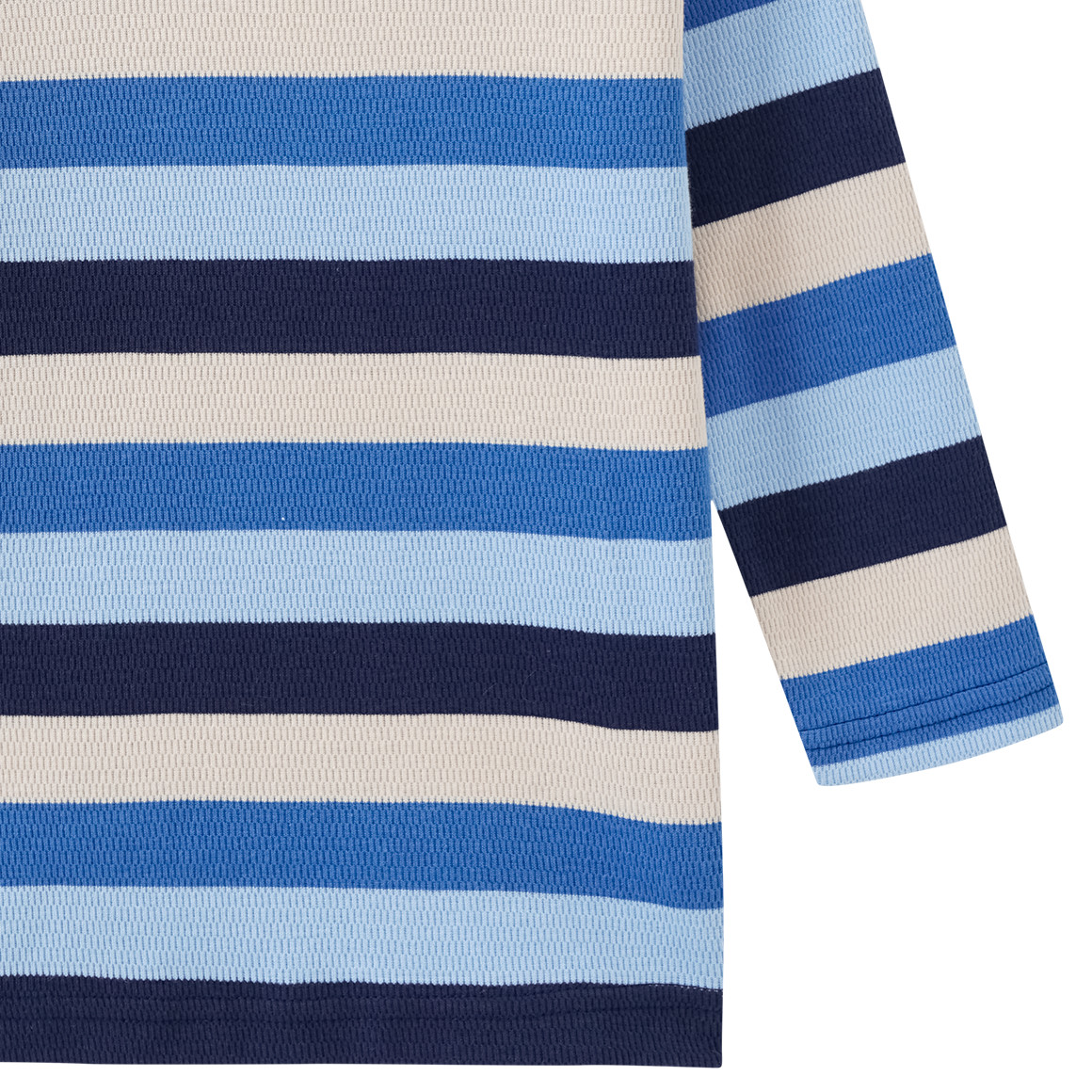 Topolino Jungen Langarmshirt mit Streifen dunkelblau / blau / beige