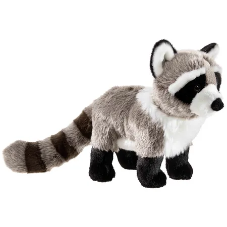 Heunec Waschbär grau weiß schwarz 23cm