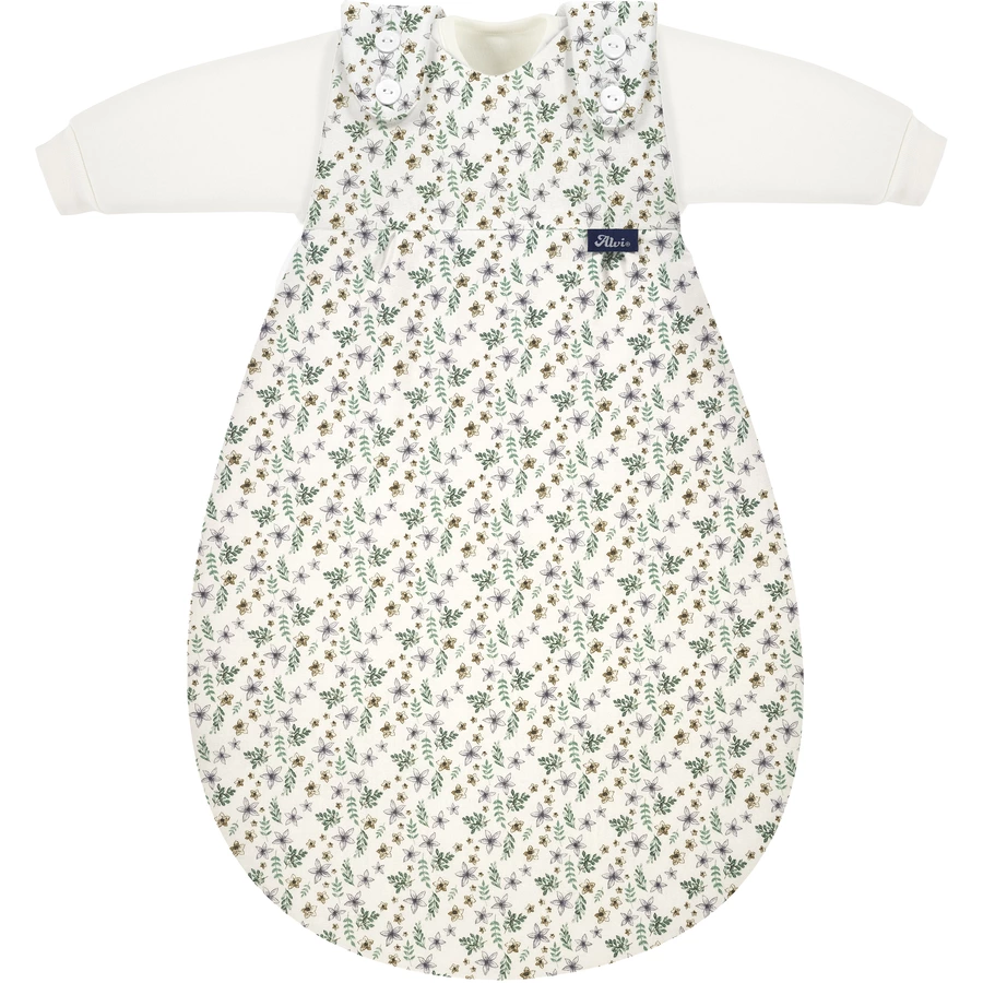 Alvi® Baby-Mäxchen® 3tlg. Petit Fleurs grünweiß