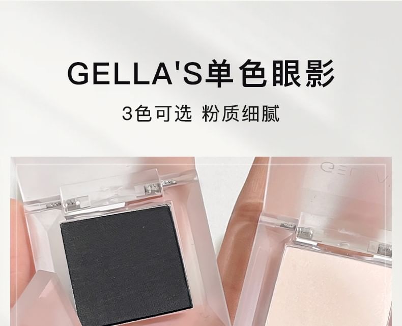GELLA'S - Monochrome Oogschaduw - 3 Kleuren