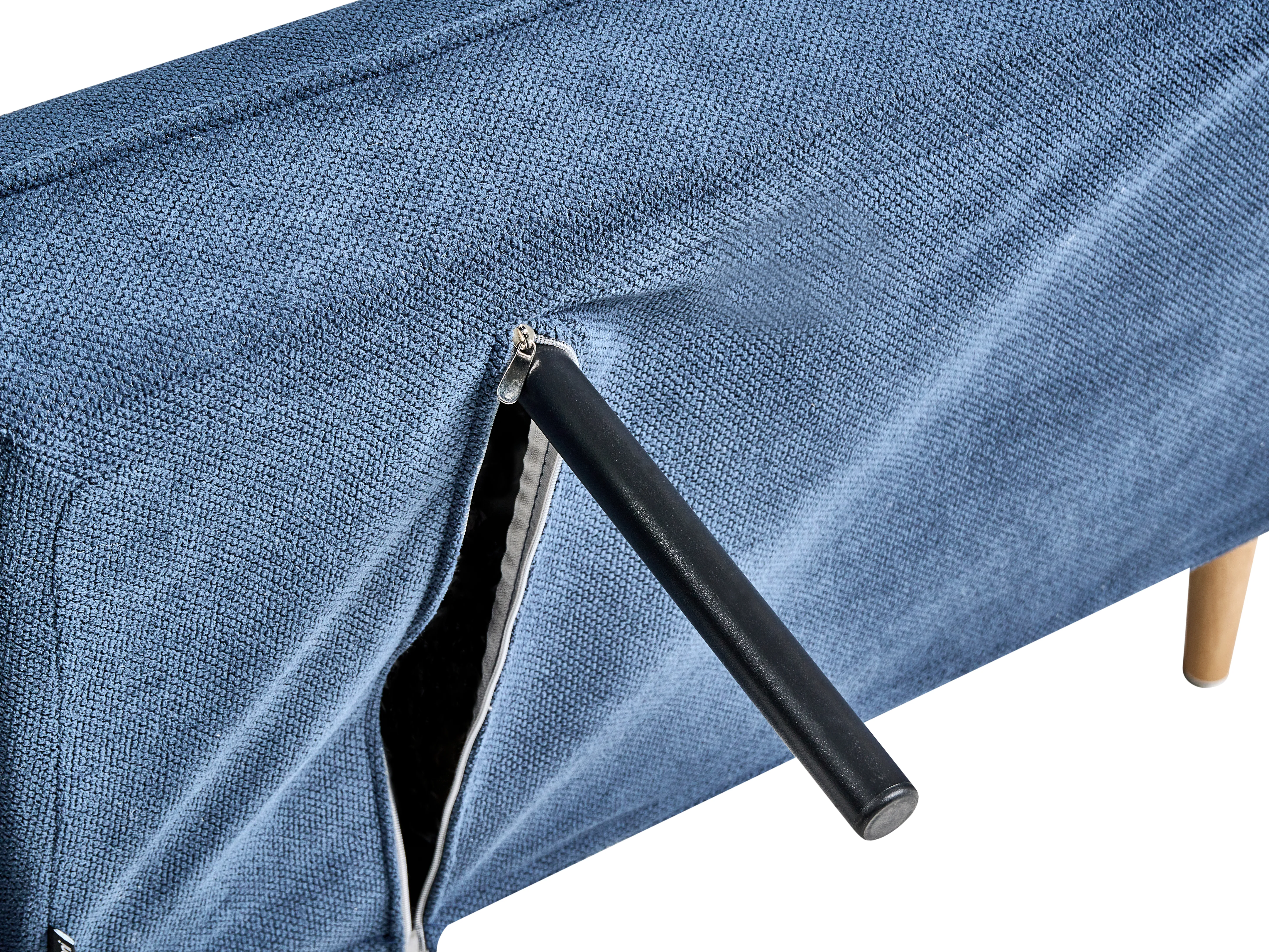 Slaapbank ASAA Stof Blauw