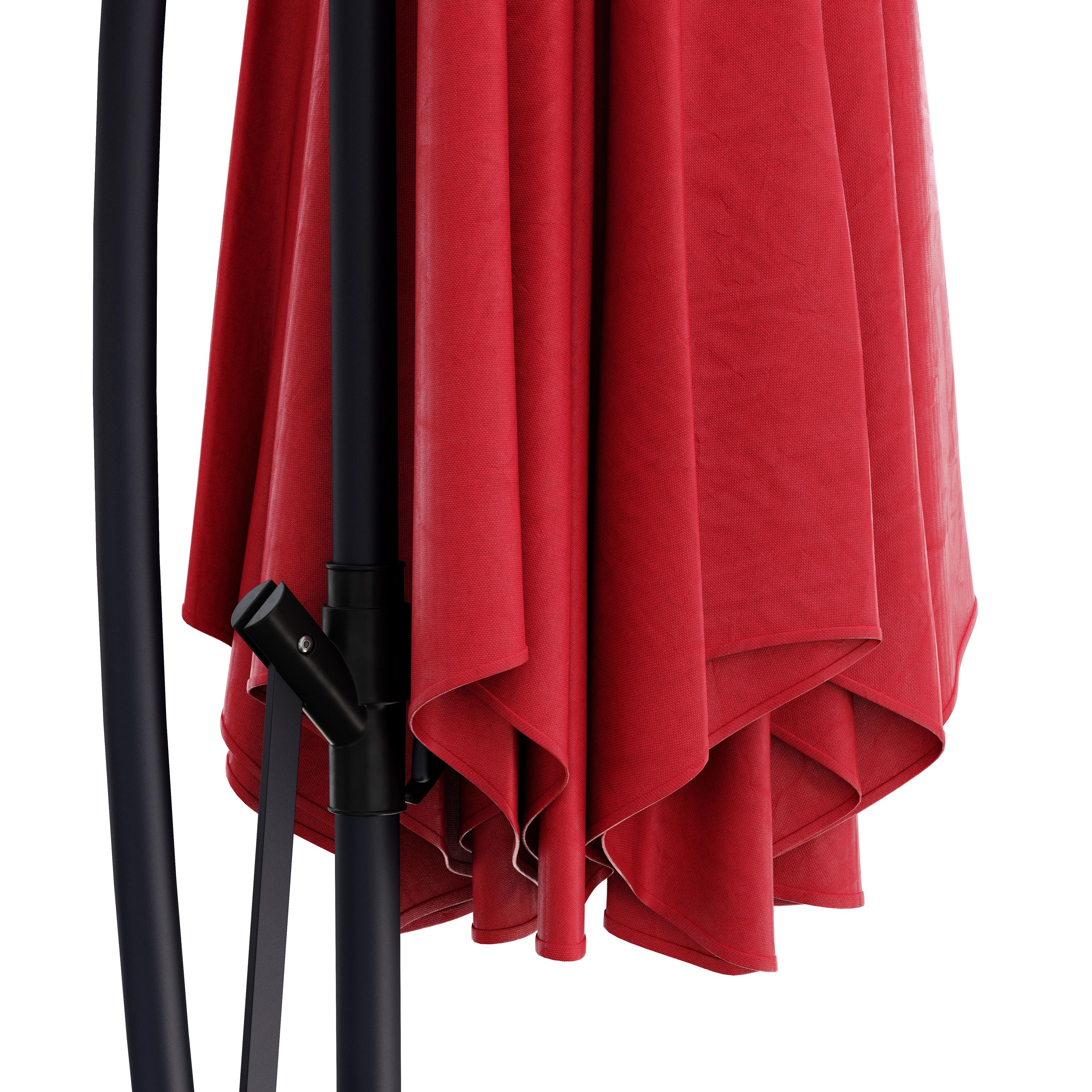 Sonnenschirm Ampelschirm SUN 270 cm rot