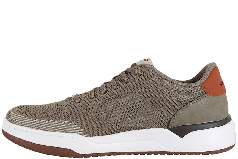 SKECHERS CORLISS-DORSET SNEAKERS I GRØNT TEKSTIL