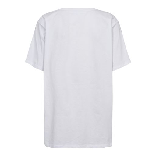Co'Couture Embossed Oversize Coco T-shirt, White, M