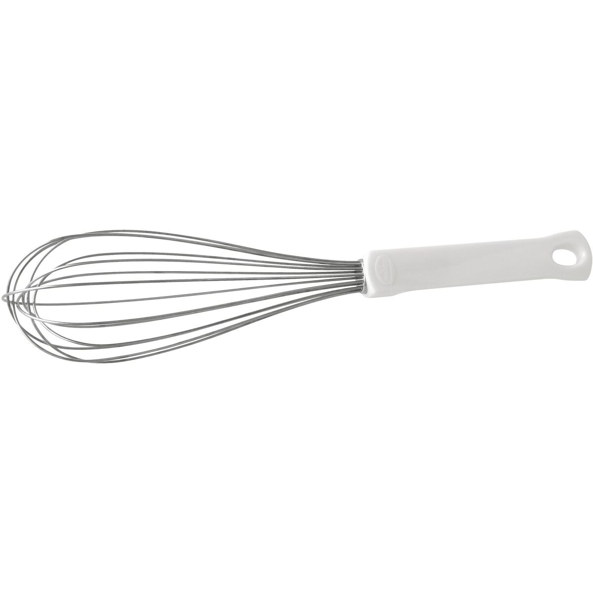 Visp 25 cm, hvit