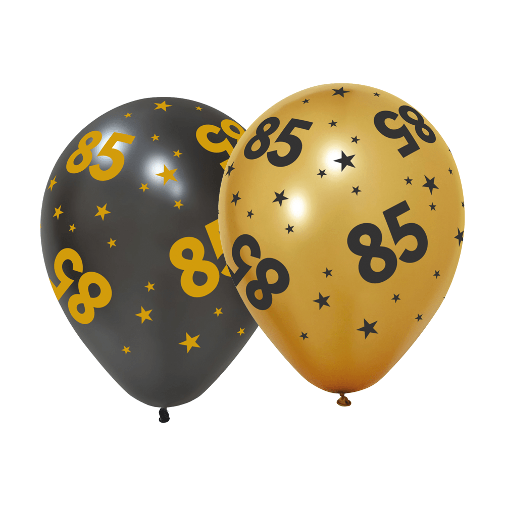 85 Jaar Ballonnen 31cm 6st