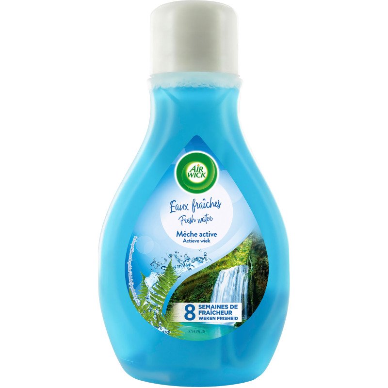 Désodorisant mèche active Air Wick  eaux fraîches - Flacon de 375 ml
