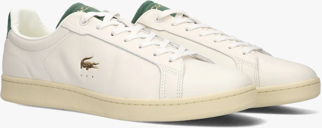LACOSTE witte lacoste lage sneakers carnaby pro