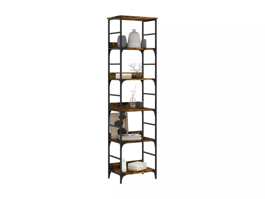 Bibliothèque chêne sonoma 50x33x188,5 cm bois d'ingénierie