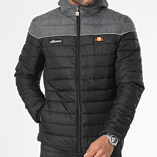 Doudoune Capuche Lombardy SHR13274 Noir Gris Anthracite