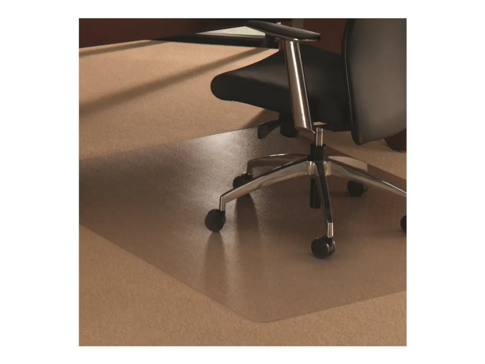 Stoleunderlag Cleartex® Ultimat™, BxL 116 x 150 cm, polycarbonat, med pigge