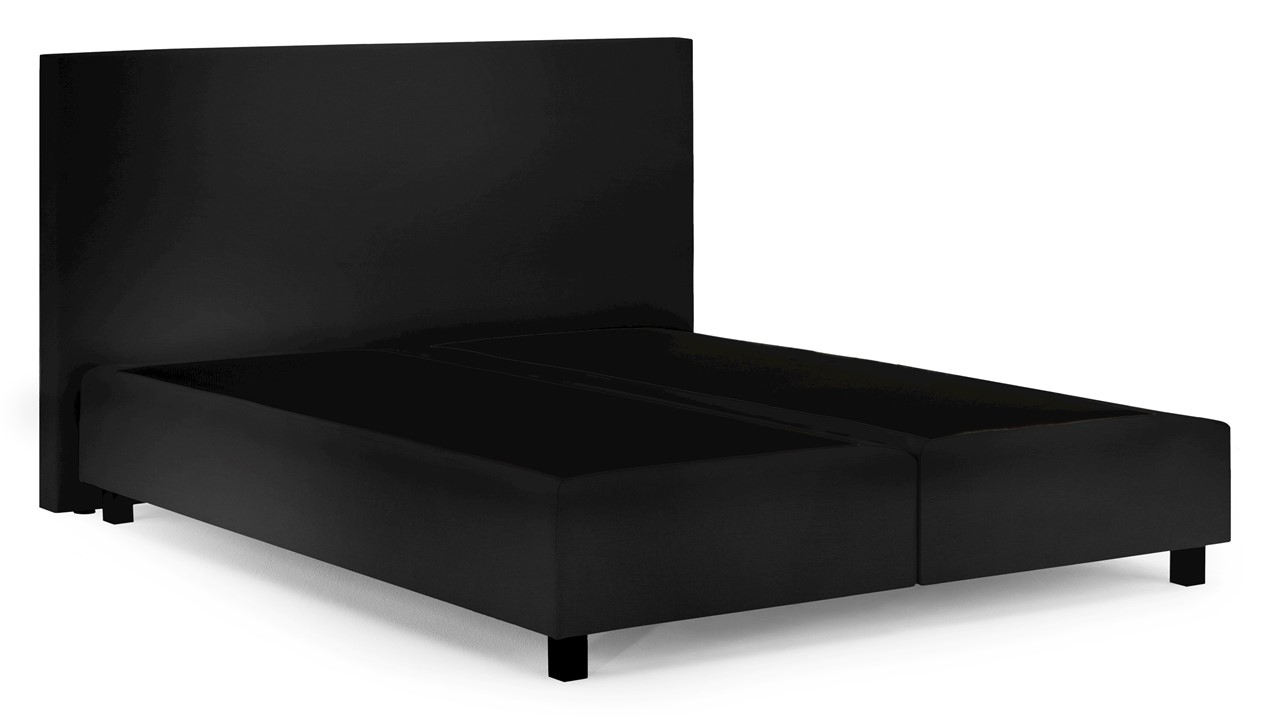 Boxspring Autentik Tunn zonder matras black