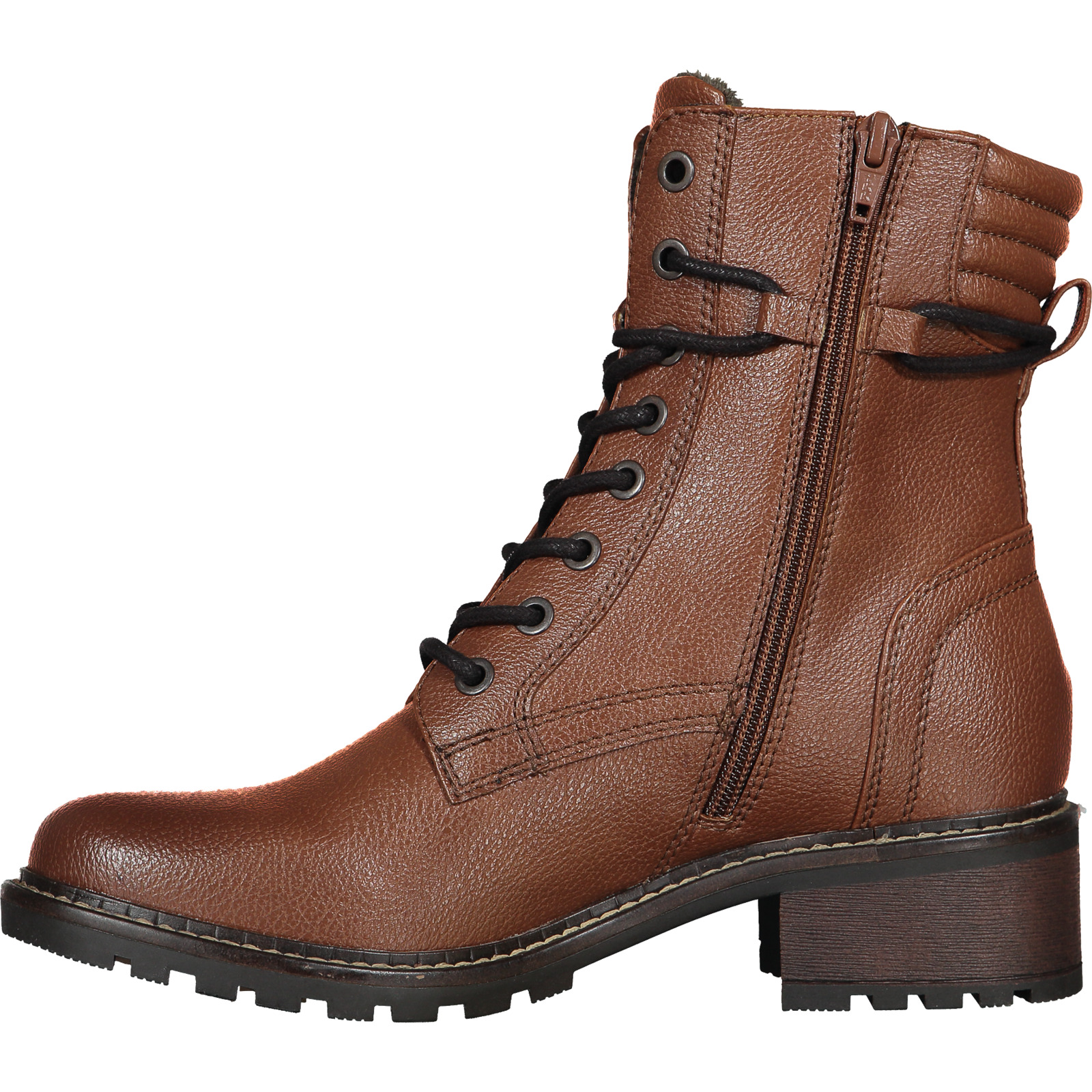 Jana Damen Stiefeletten rotbraun, 37