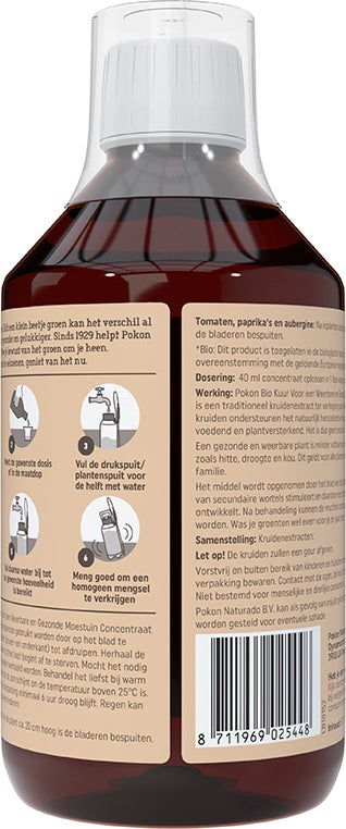 Pokon Bio Kuur Voor Weerbare en Gezonde Moestuin Concentraat 500 ml