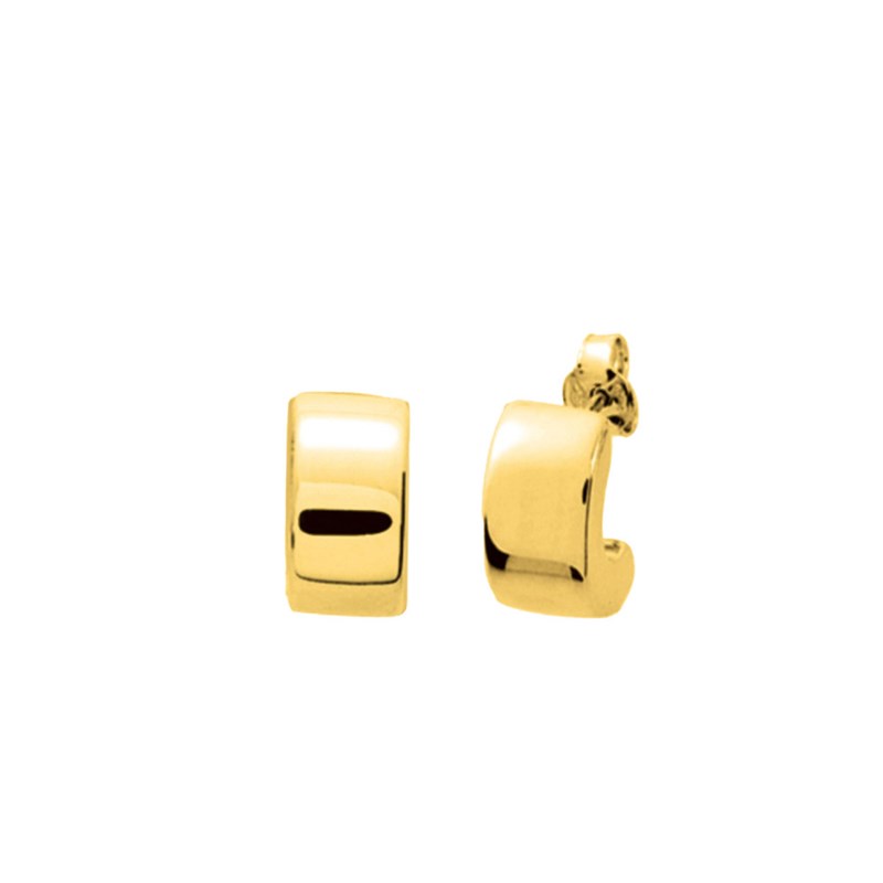 Créoles frantaisie Femme - Or 18 Carats