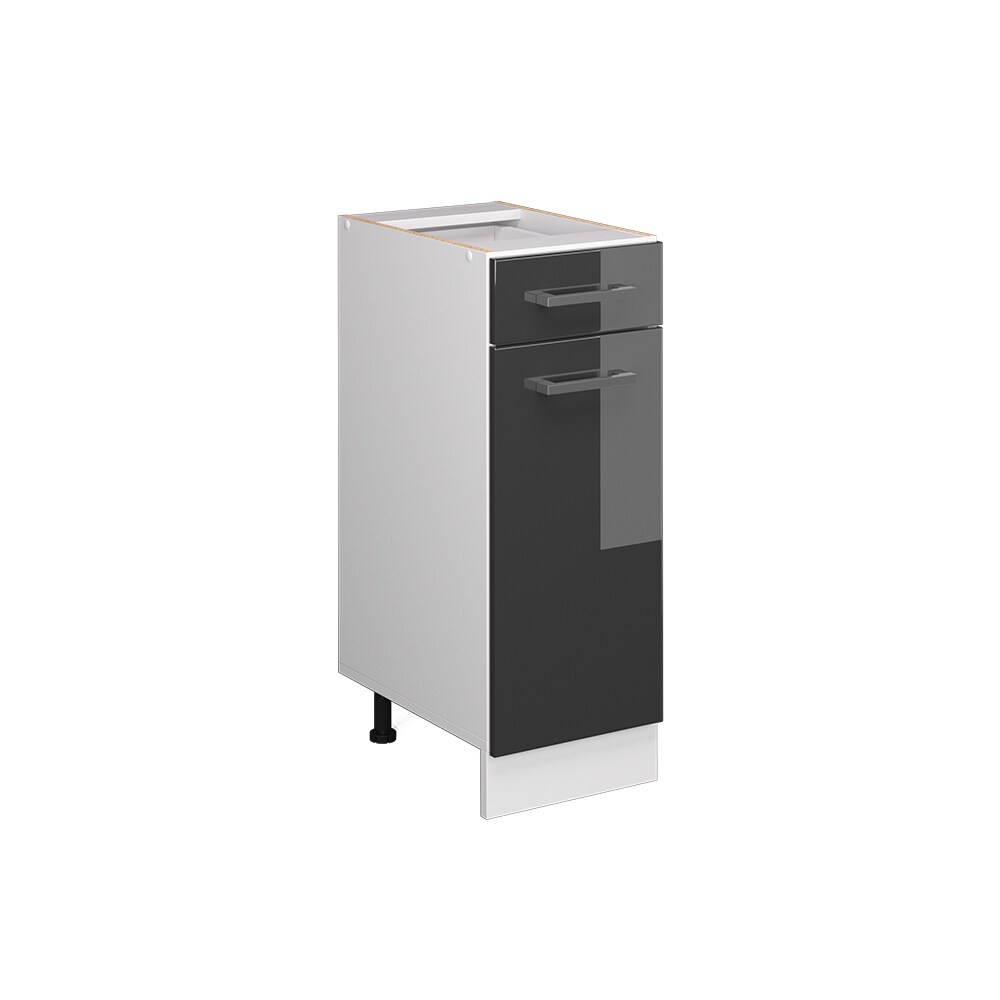 Vicco Schubunterschrank Küchenschrank Küchenzeile R-Line 30 cm Weiß Anthrazit Tür Schublade