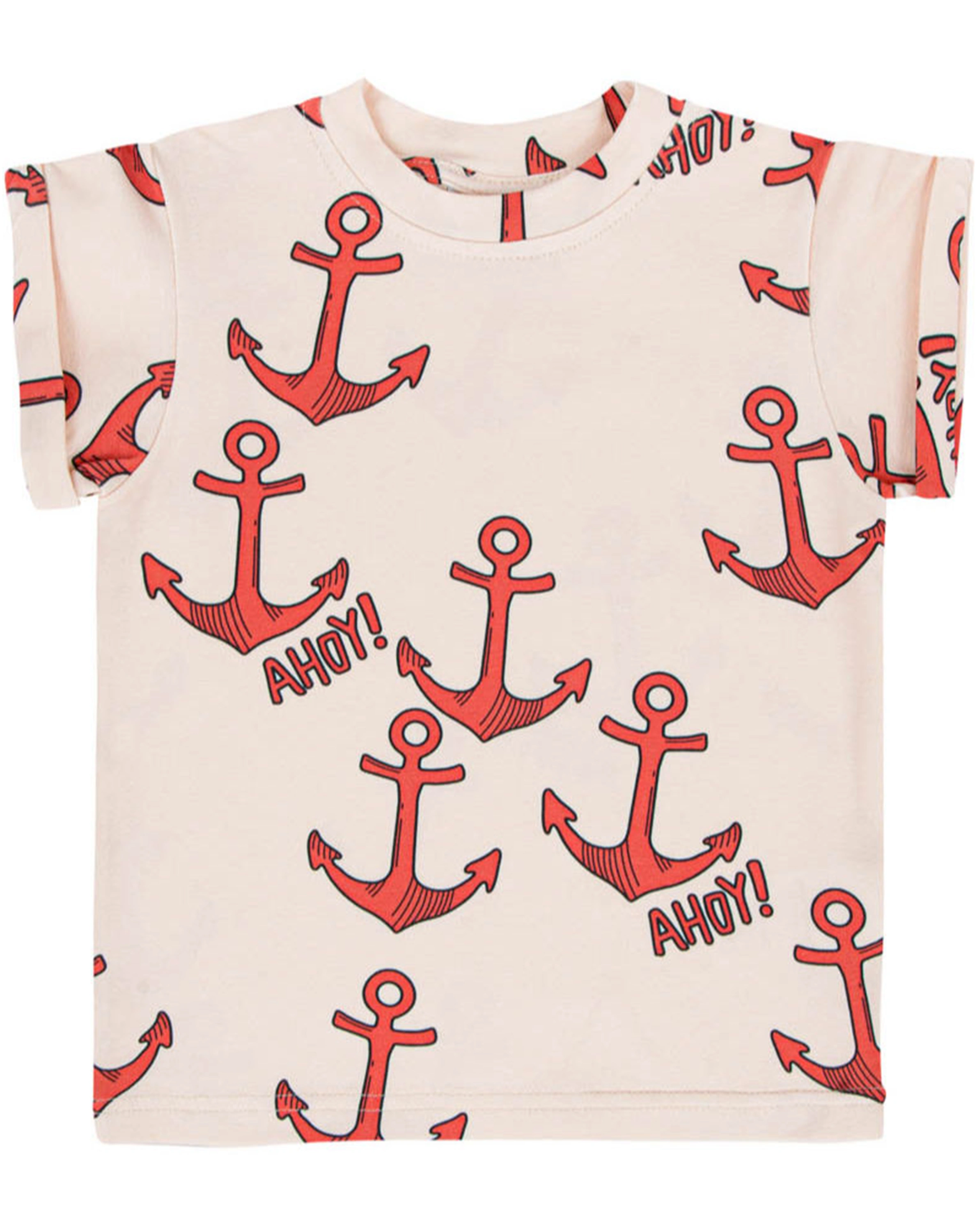 T-Shirt SEA ANCHOR in beige
