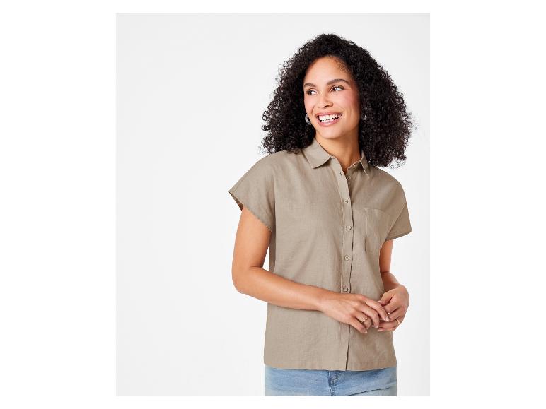 Linnen dames blouse