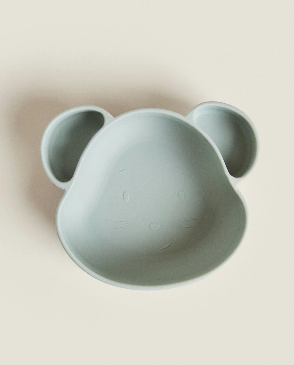 TIGELA DE SILICONE EM FORMATO DE RATO