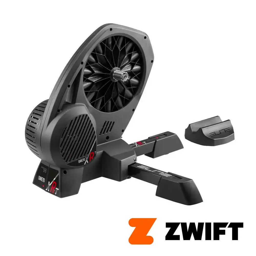 Elite Direto XR-T Fietstrainer met Voorwielsteun (Zonder Cassette)