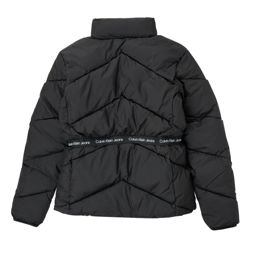 Calvin Klein Jeans - LOGO TAPE LIGHT JACKET - Noir