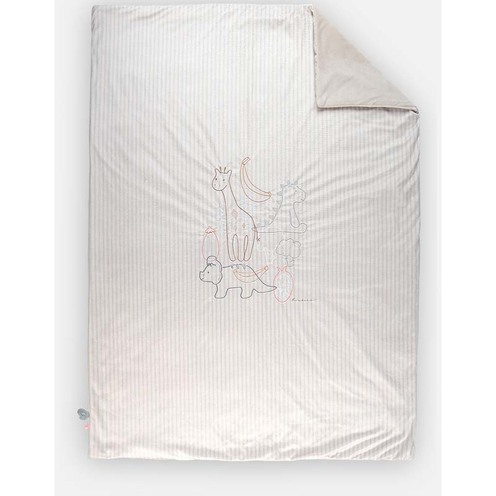 Couverture 100x140 cm Veloudoux Tiga Stegi & Ops - NOUKIE 'S