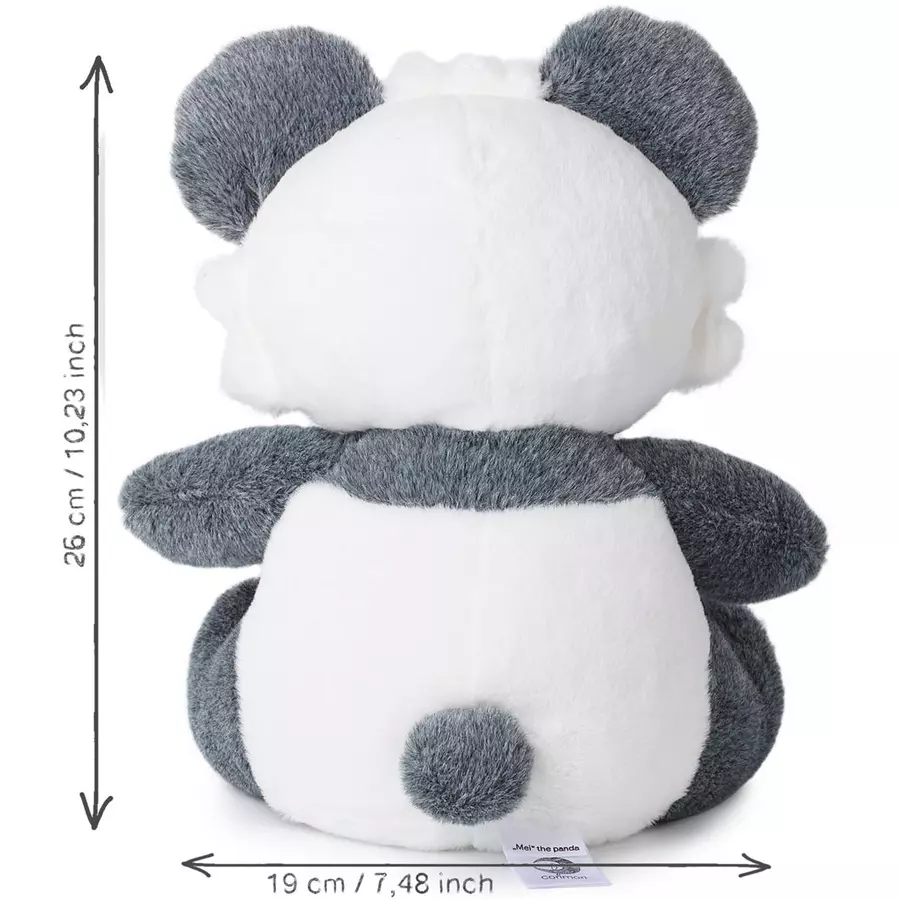Corimori 1849 Plüschtier Mei der Panda 26cm Blau Weiß Grau