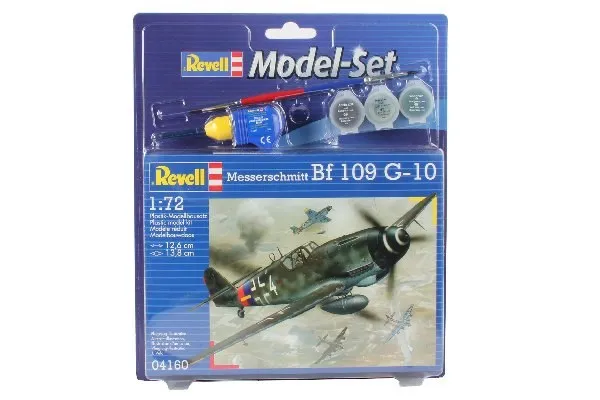 Revell Messerschmitt Bf-109, Model af fly, Monteringssæt, 1:72, Messerschmitt Bf 109, Plast, Second World War