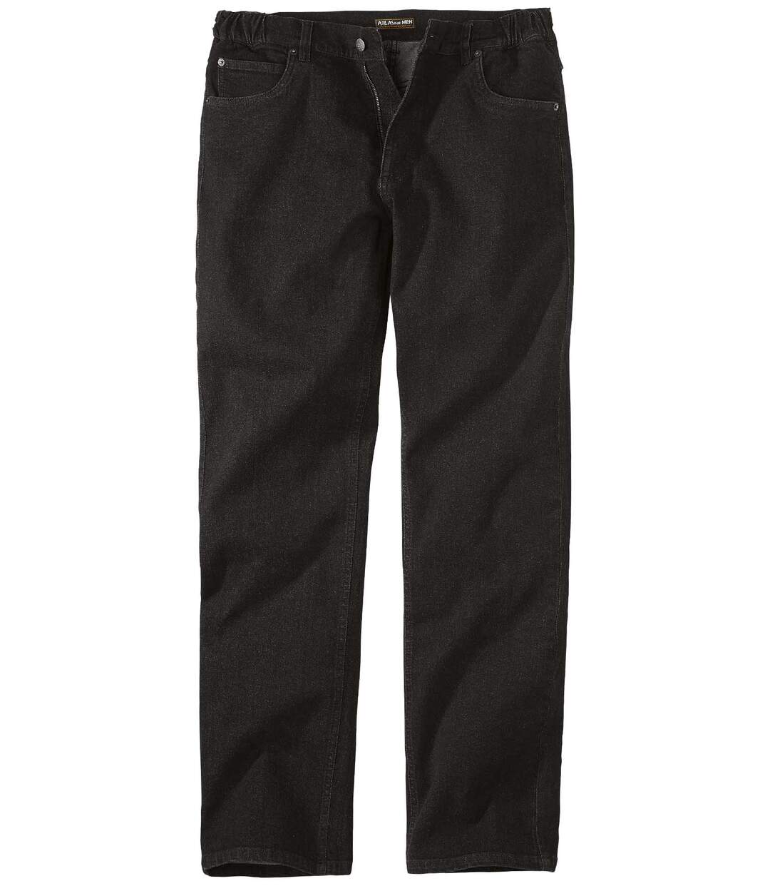 Jean Regular Stretch Confort Noir :