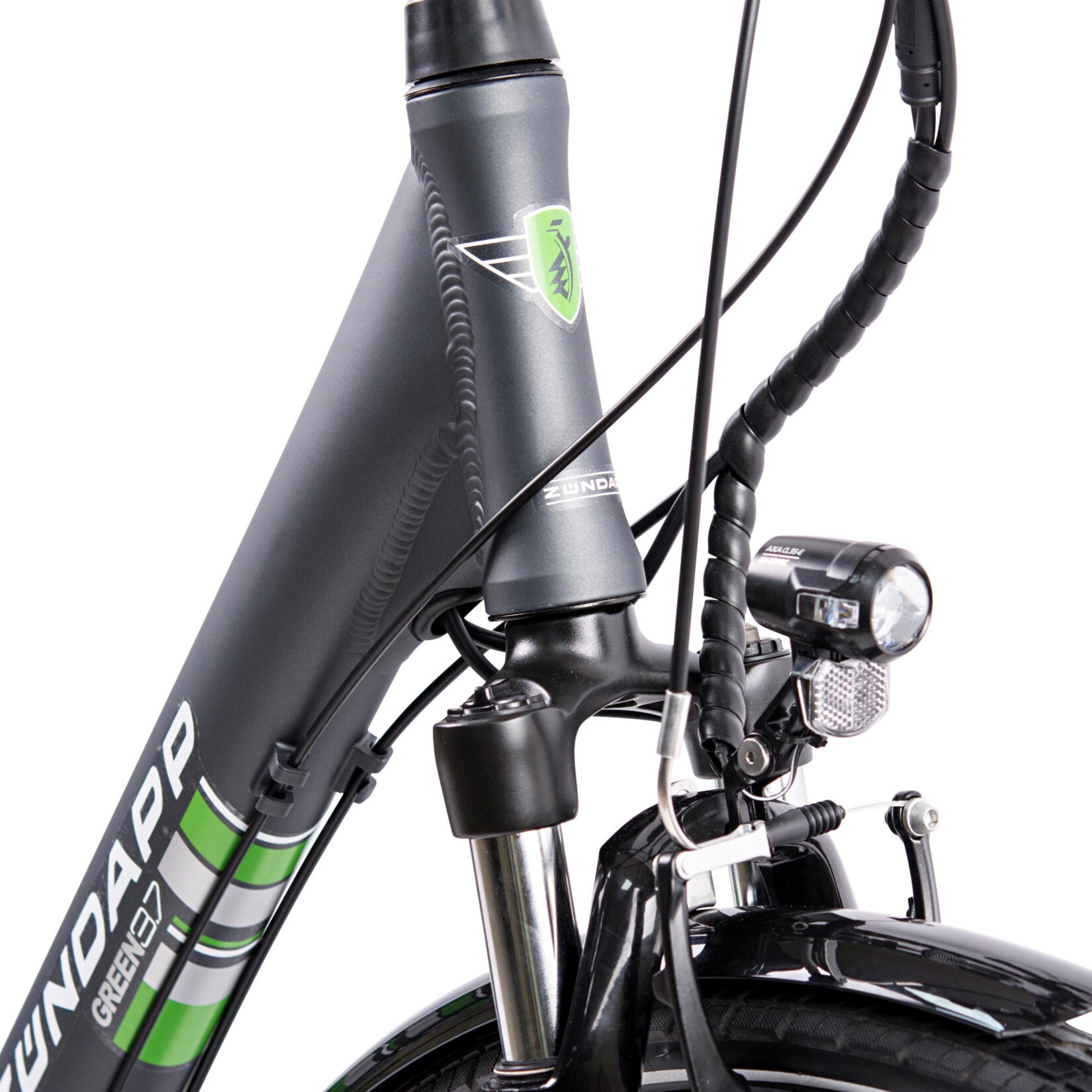 Zündapp Green 3.7 E Bike Damenfahrrad 28 Zoll mit Nabenschaltung 7 Gang anthrazit