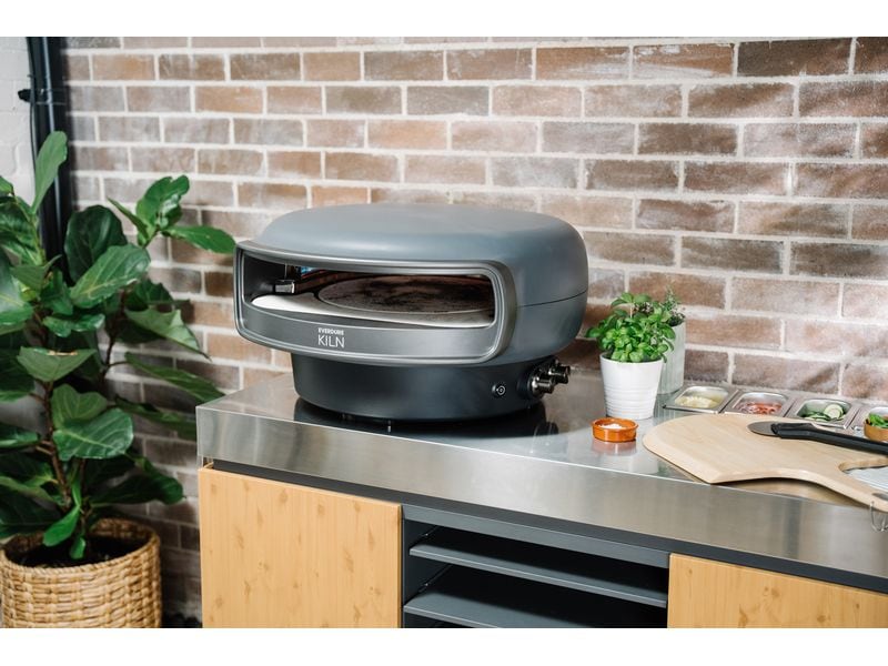 Everdure KILN Pizzaofen 2 Brenner rotierend, graphite Pizzaofen