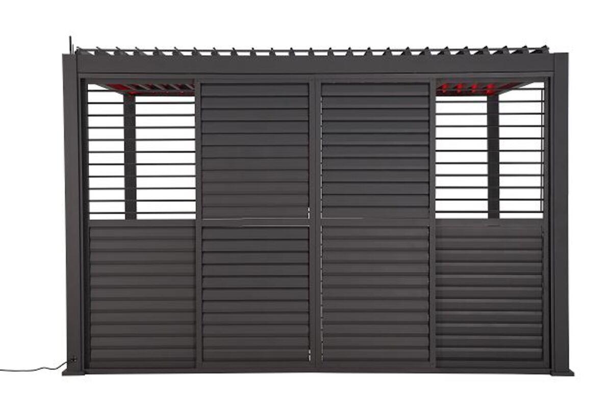 PERSIENNE COULISSANTE EVORA COTE 3.6M GRAPHITE