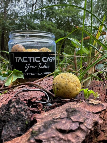 Bouillettes dures boostées Tactic Carp 20/25mm
