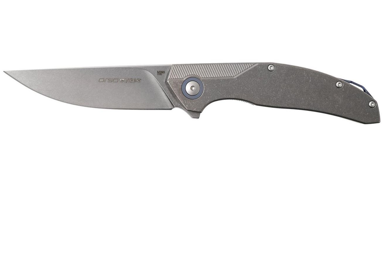 Viper Orso V5968TI Titanium Stonewashed zakmes, Jens Ansø design