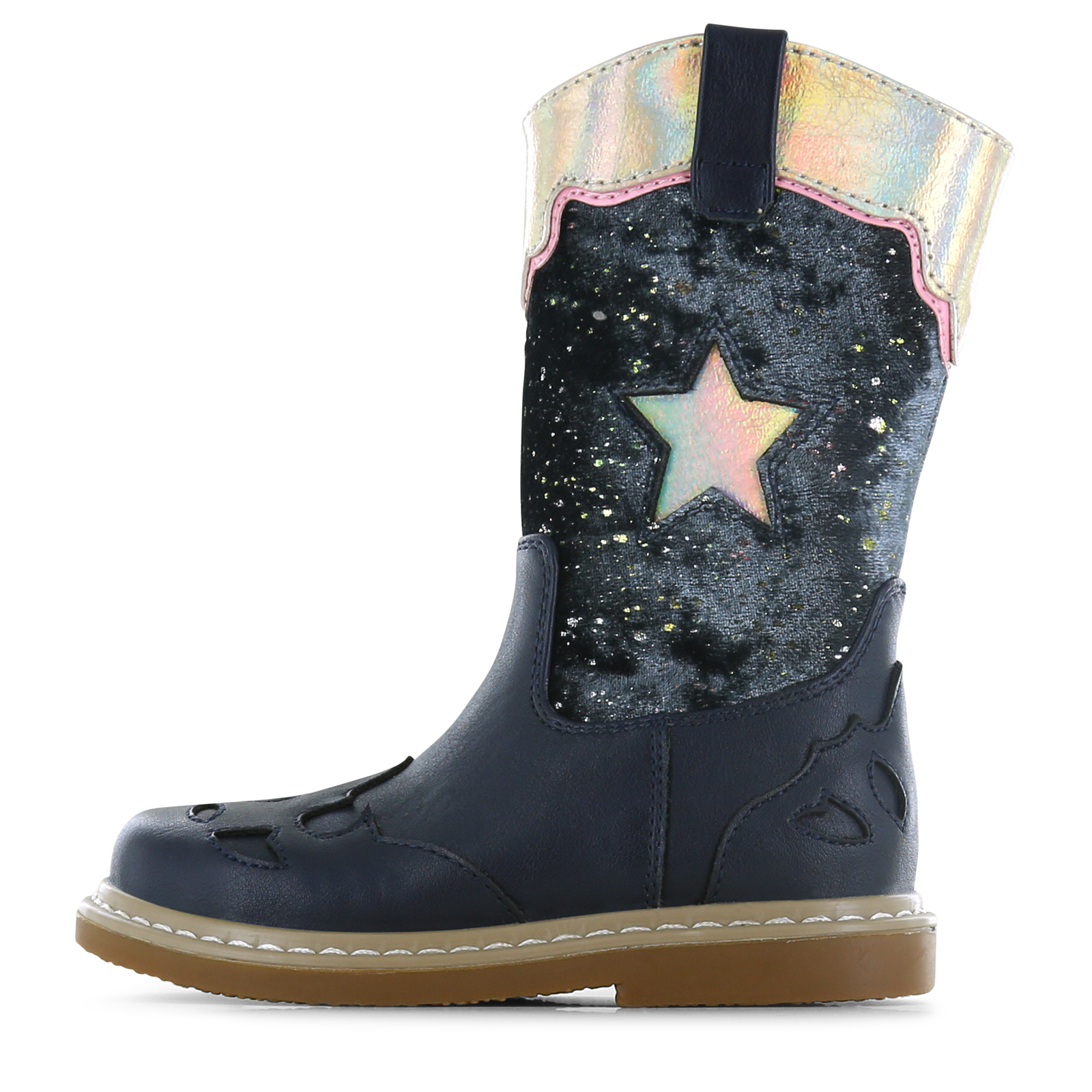 Shoesme slim-fit Stiefel dunkelblau mit Stern