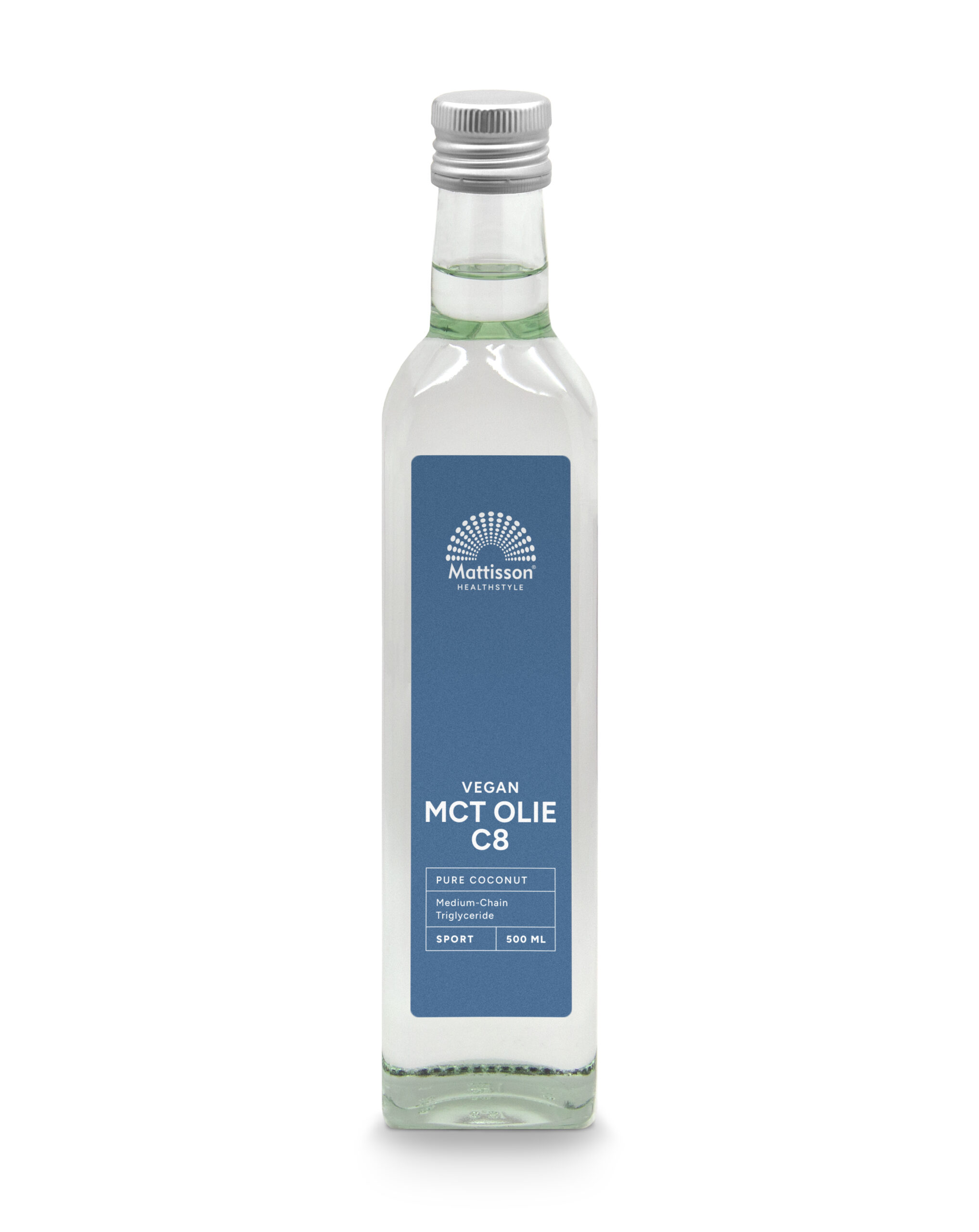 Mattisson Mct Olie C8 – Coconut Pure – 99% Caprylic Acid (500 ml)