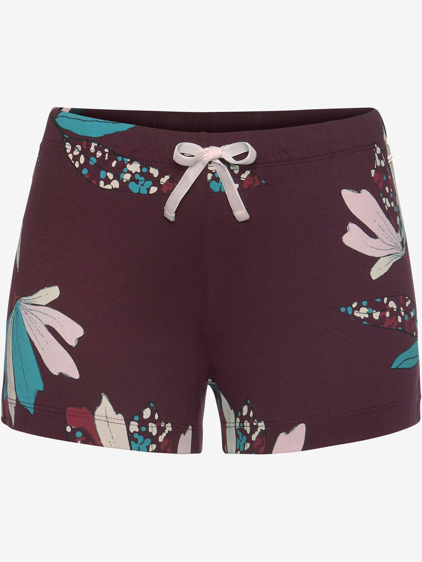 Short de pyjama élégant short de nuit avec motif sur toute la surface