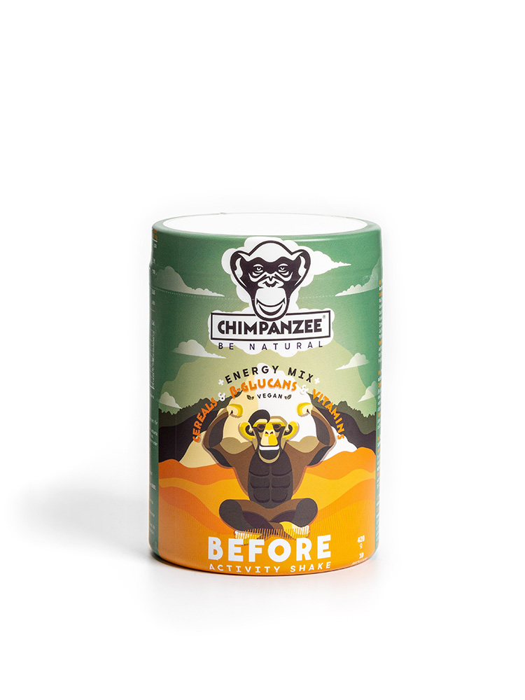 Chimpanzee Before Activity Shake